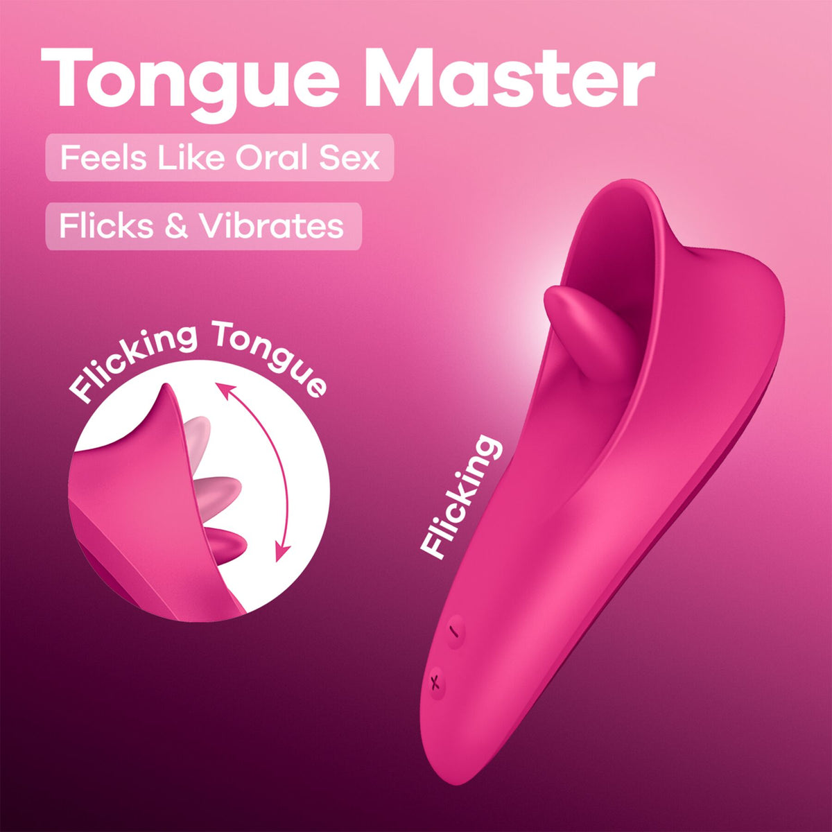 Вибростимулятор для клитора Satisfyer Tongue Master  - превью 6