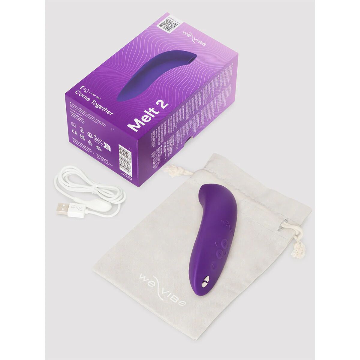 Вакуумний смарт-стимулятор для пар We-Vibe Melt 2 - превʼю 16