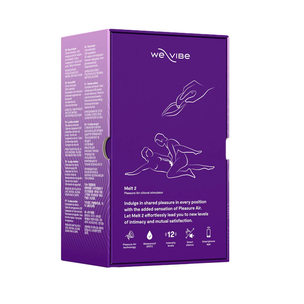 Вакуумний смарт-стимулятор для пар We-Vibe Melt 2 - превʼю 14