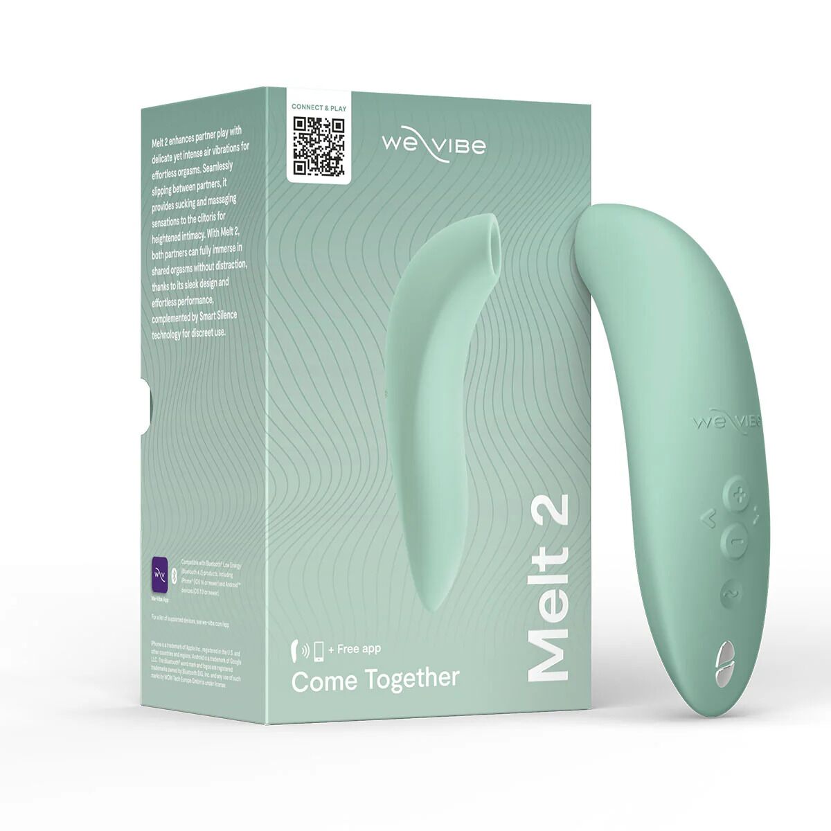 Вакуумний смарт-стимулятор для пар We-Vibe Melt 2 - превʼю 26