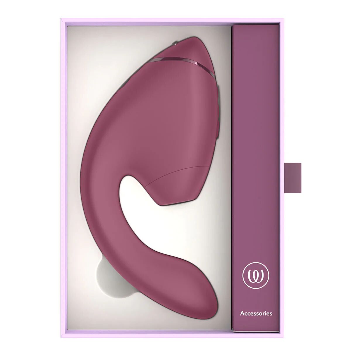 Двойной вакуумный клиторальный стимулятор с вибрацией Womanizer Next Duo - превью 43