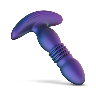 Анальная пробка с вибрацией и пульсацией Hueman - Supernova Thrusting Buttplug - фото 6
