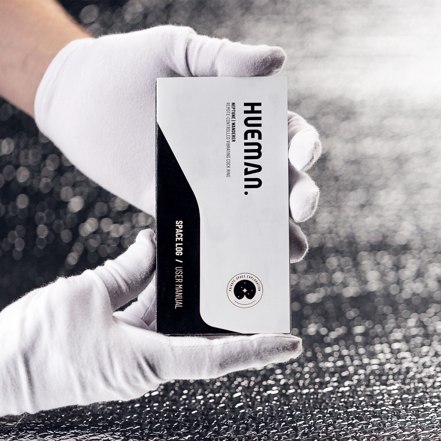 Анальная вибропробка с пульсацией Hueman - Galaxy Tapping Buttplug - превью 12