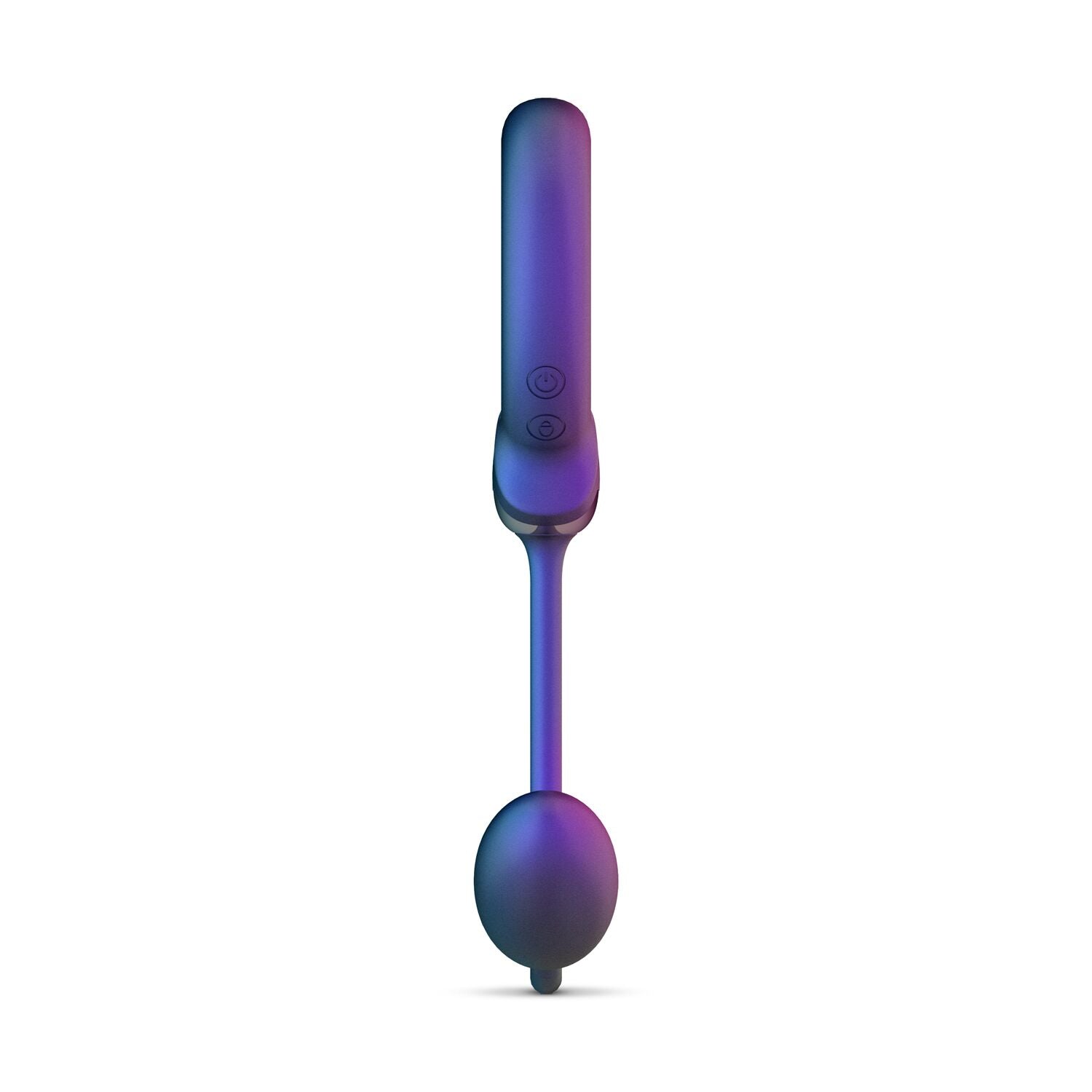 Эрекционное виброкольцо с виброяйцом Hueman - Eclipse Anal Vibrator - превью 3