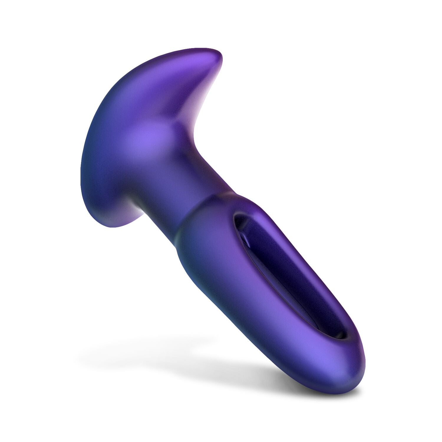 Анальная пробка с виброязычком Hueman - Voyager Butt Plug With Tapping - превью 6
