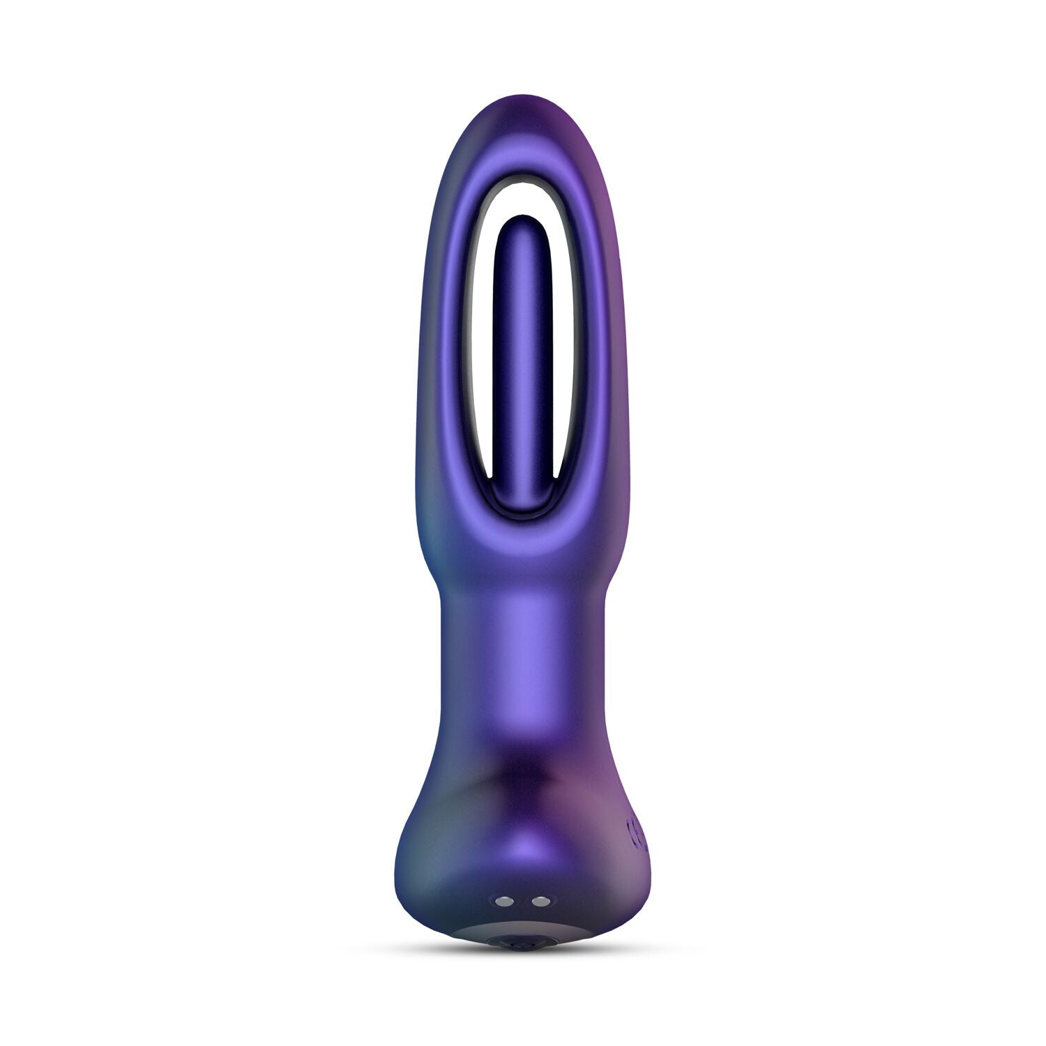 Анальная пробка с виброязычком Hueman - Voyager Butt Plug With Tapping - превью 3