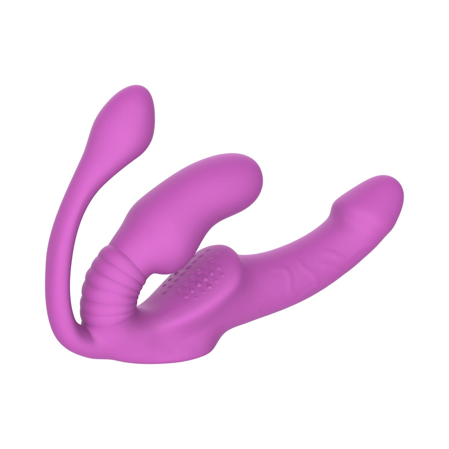 Безремневой страпон с анальной вставкой Teazers Strapless Strap-On with Anal Plug - превью 4