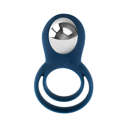 Эрекционное кольцо Boners Vibrating Double Cock Ring