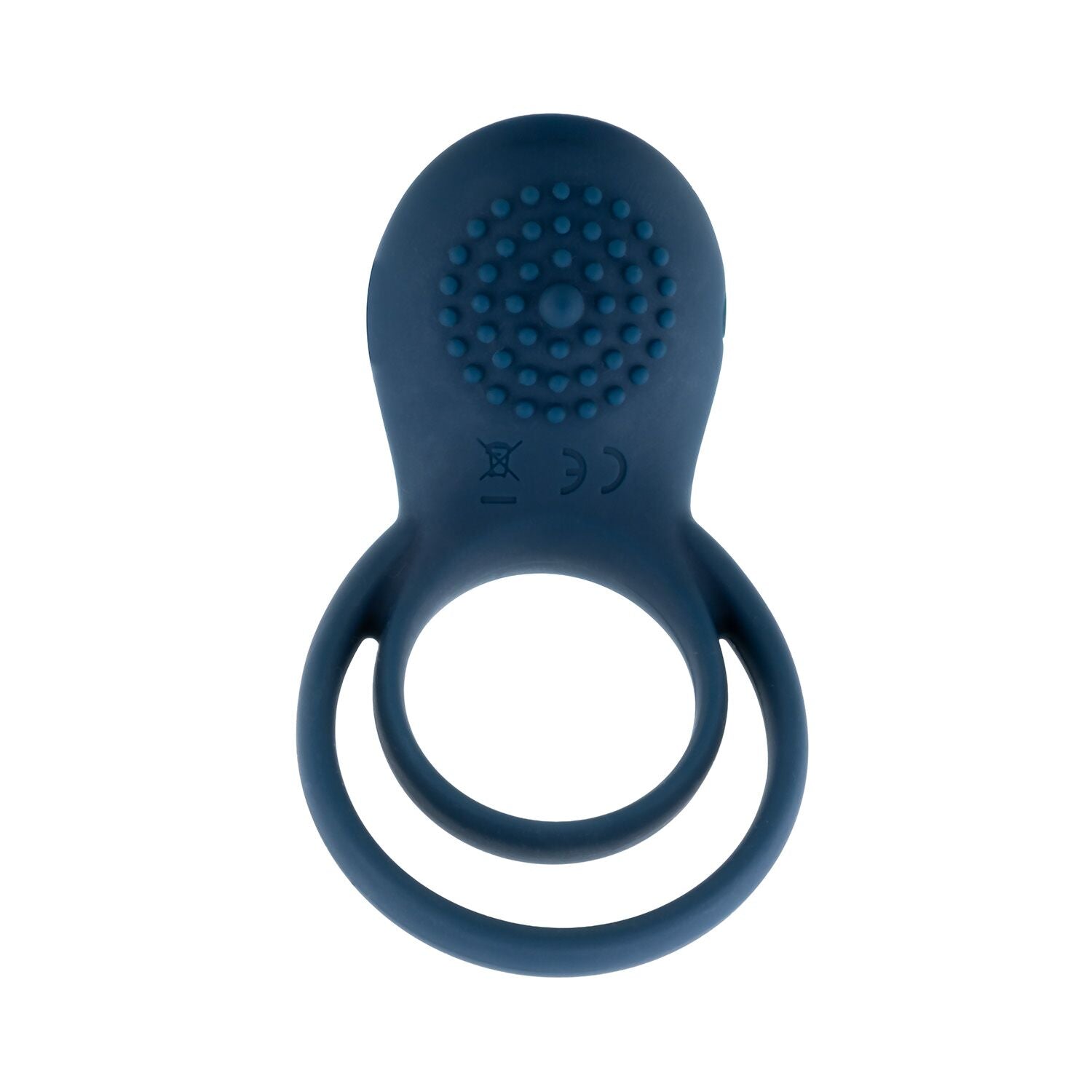 Эрекционное кольцо Boners Vibrating Double Cock Ring - превью 3