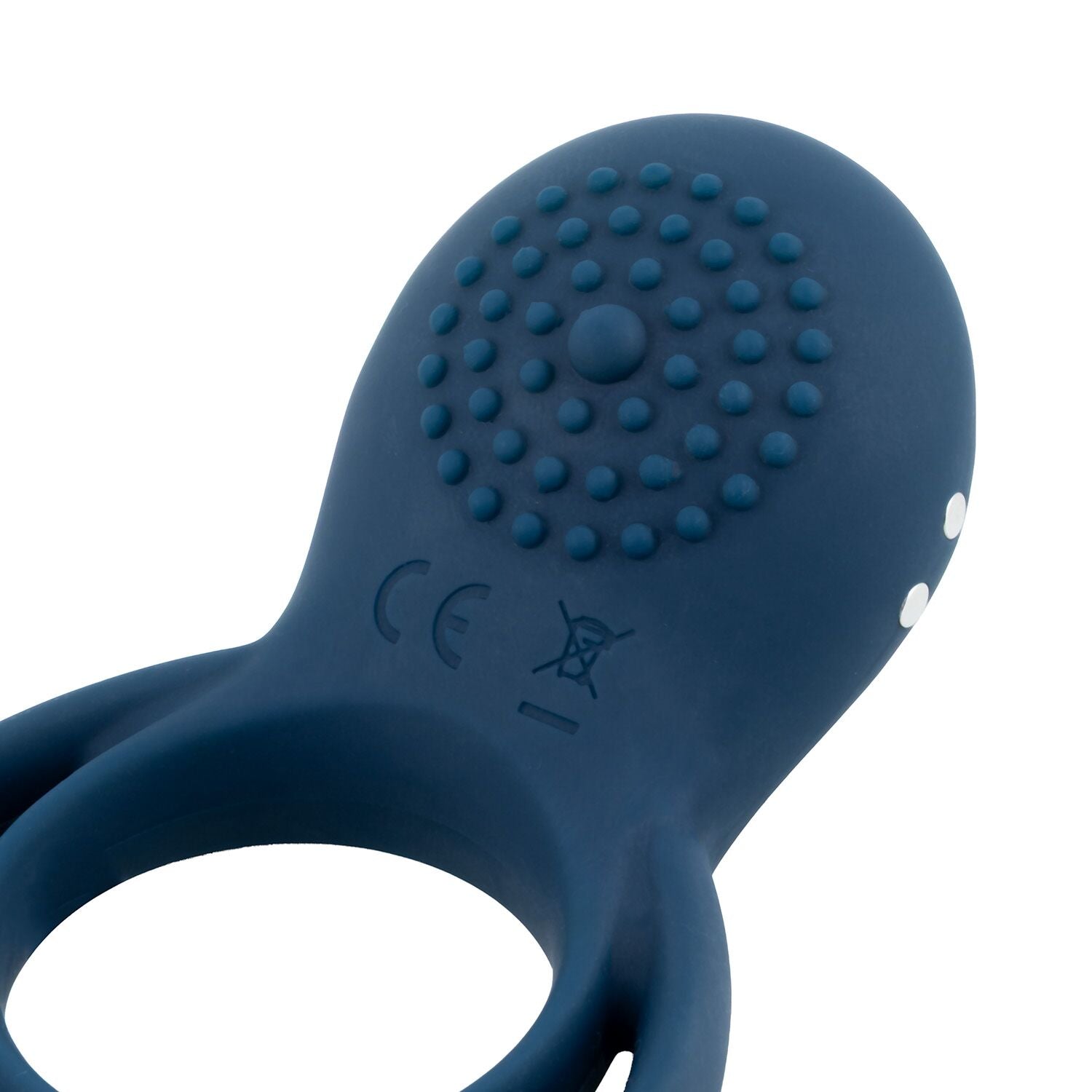 Эрекционное кольцо Boners Vibrating Double Cock Ring - превью 6