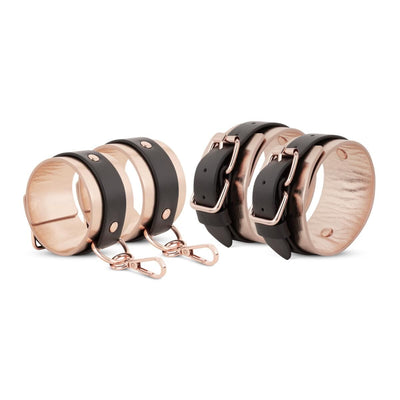Фиксатор рук и ног для кровати Rosy Gold - Under-Mattress Restraint Set - фото 5