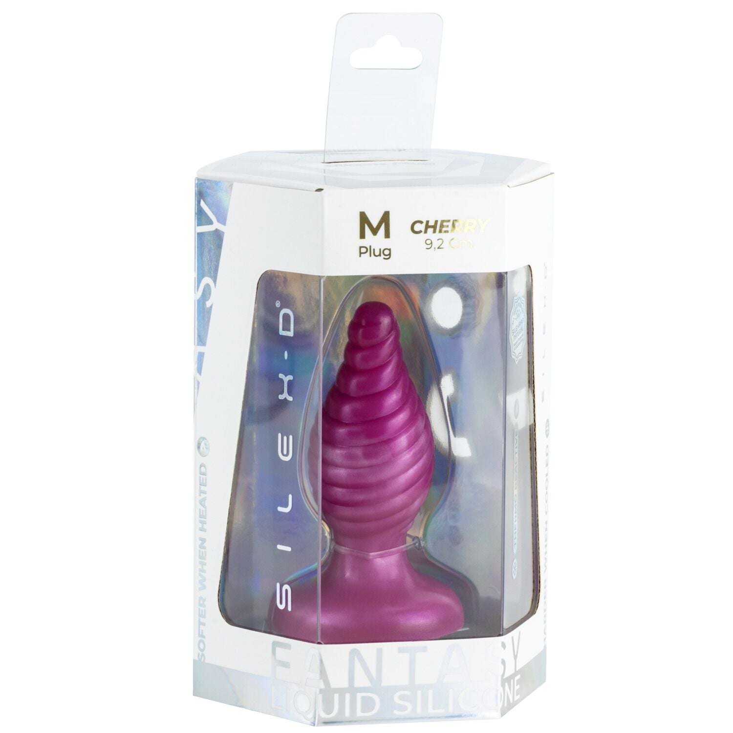 Анальная пробка SilexD Fantasy - Cherry Plug - превью 5