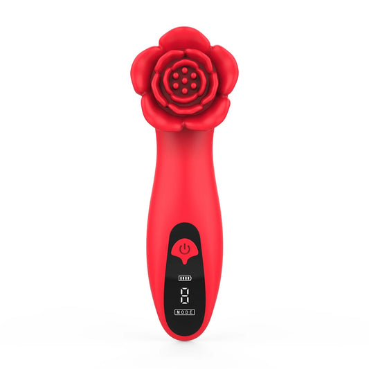 Розкішний вібратор для клітора Loviss Tona Rose Vibrator_