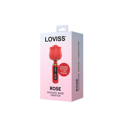 Вибромассажер Loviss Rose Mini Massage Wand Vibrator - фото 6