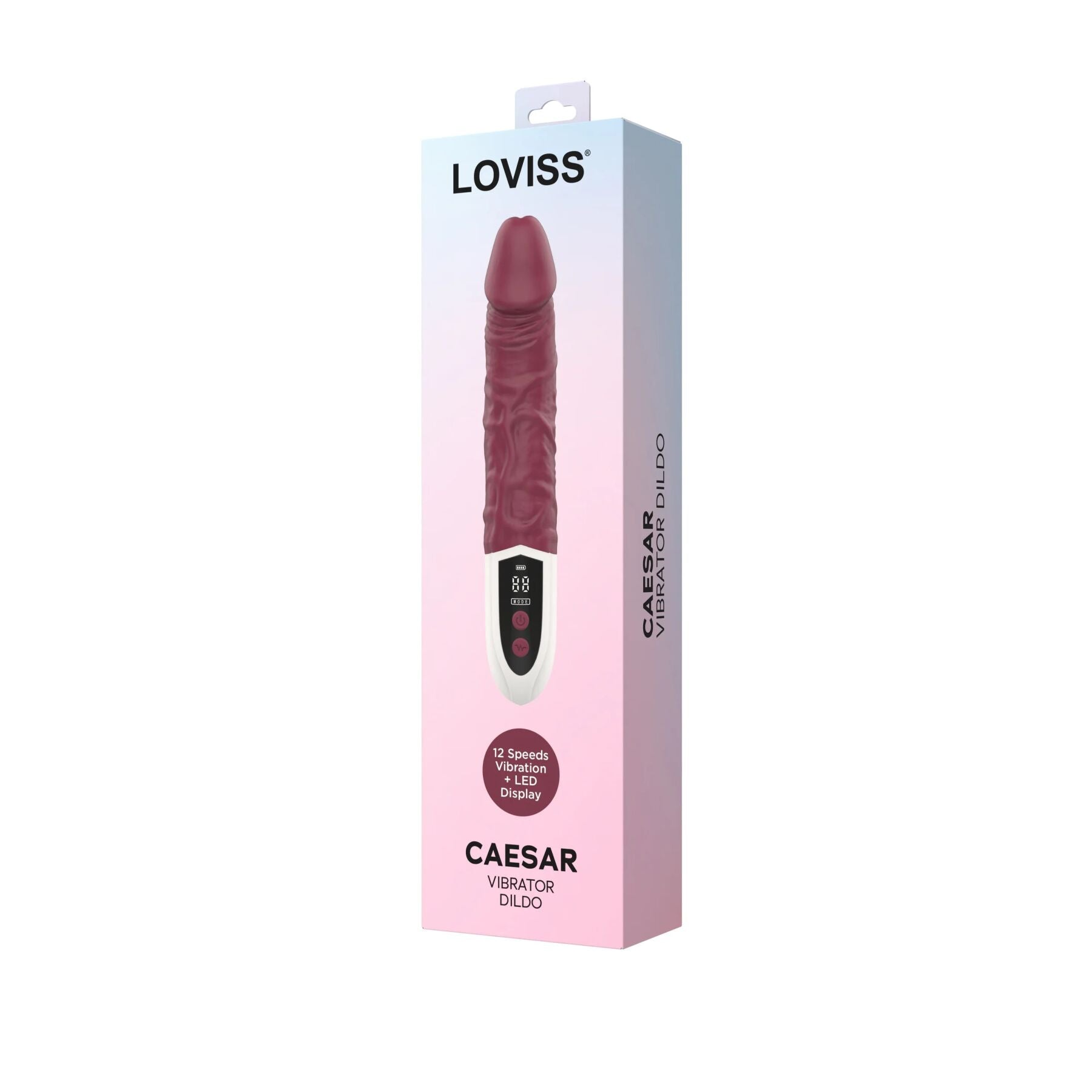 Фаллоимитатор с вибрацией Loviss Caeser Vibrator Dildo - превью 6