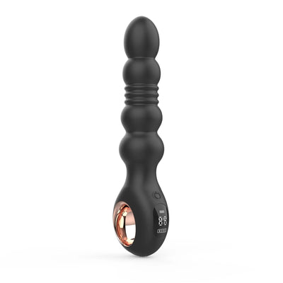Анальный вибратор с пульсацией Loviss Thor Thrusting Anal Plug - фото 4