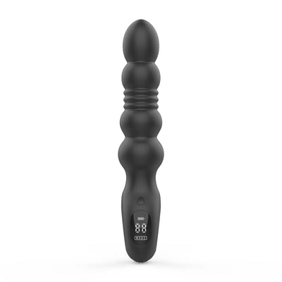 Анальный вибратор с пульсацией Loviss Thor Thrusting Anal Plug - фото 2