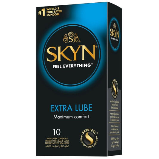 Безлатексні преміум-презервативи SKYN Extra Lube, на 40 % більше змазки