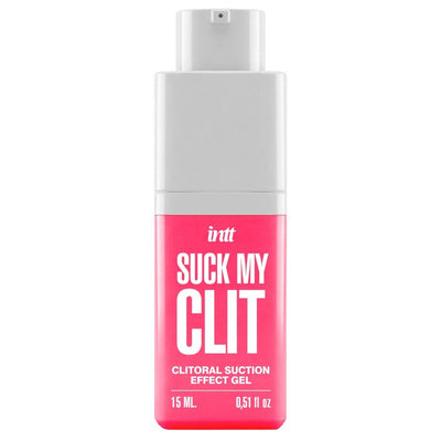 Смоктайзер для клитора Intt Suck My Clit Wild Strawberry, клубника - фото 2