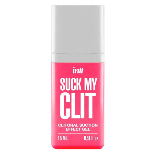 Смоктайзер для клітора Intt Suck My Clit Wild Strawberry, полуниця