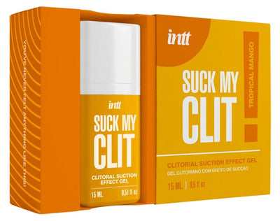 Смоктайзер для клитора Intt Suck My Clit Tropical Mango, манго - фото 3