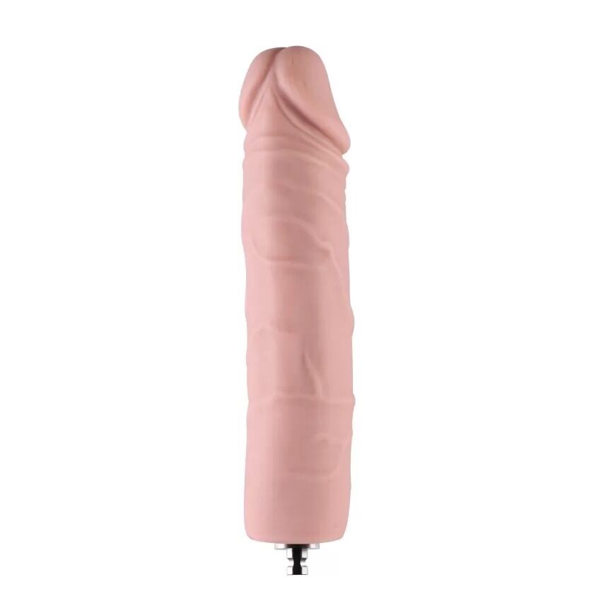Силиконовый дилдо для секс-машин Hismith Silicone Dildo, система KlicLok - превью 3