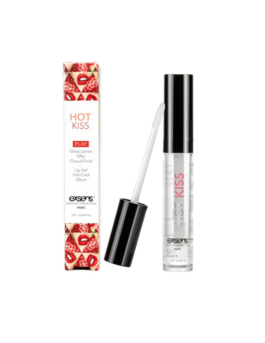 Стимулювальний блиск для губ EXSENS Strawberry Hot Kiss_