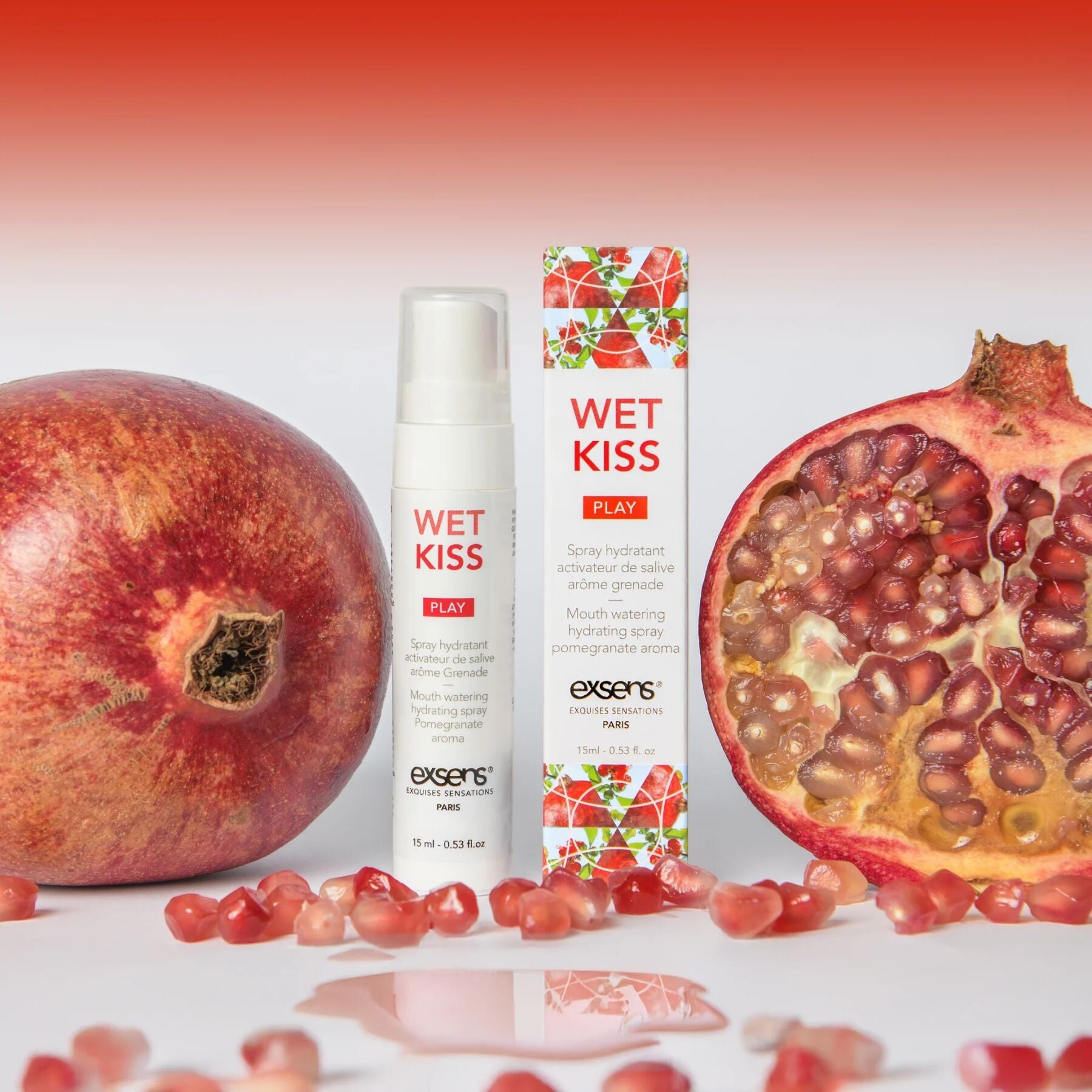 Спрей для усиления слюноотделения EXSENS Wet Kiss Pomegranate - превью 2