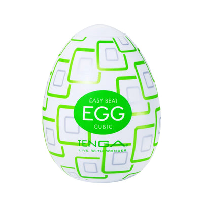 Мастурбатор-яйце Tenga Egg Cubic - фото 1