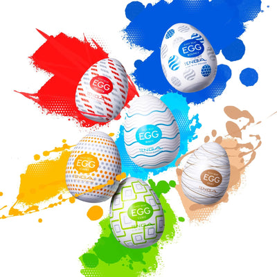 Мастурбатор-яйце Tenga Egg Silky - фото 8