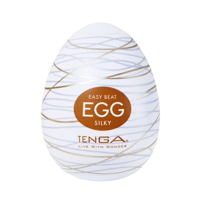 Мастурбатор-яйце Tenga Egg Silky - фото 1