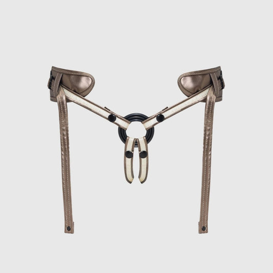 Трусы для страпона Strap-On-Me Leatherette HARNESS DESIROUS - NEW DESIGN_