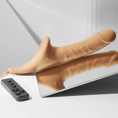 Вибронасадка для страпона с вакуумной стимуляцией Strap-On-Me Multi Orgasm Realistic Dildo - фото 21
