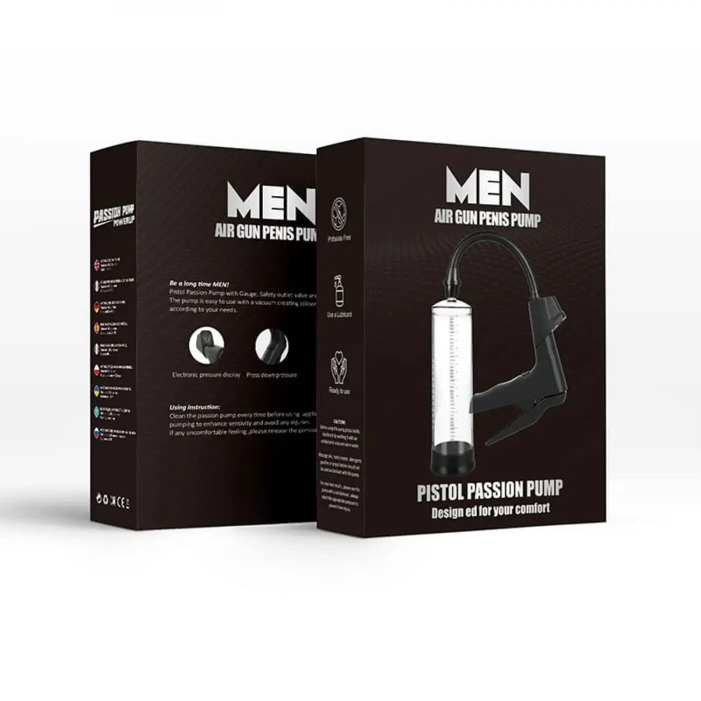 Вакуумна помпа Men Powerup MEN Air Gun Penis Pump - превʼю 7
