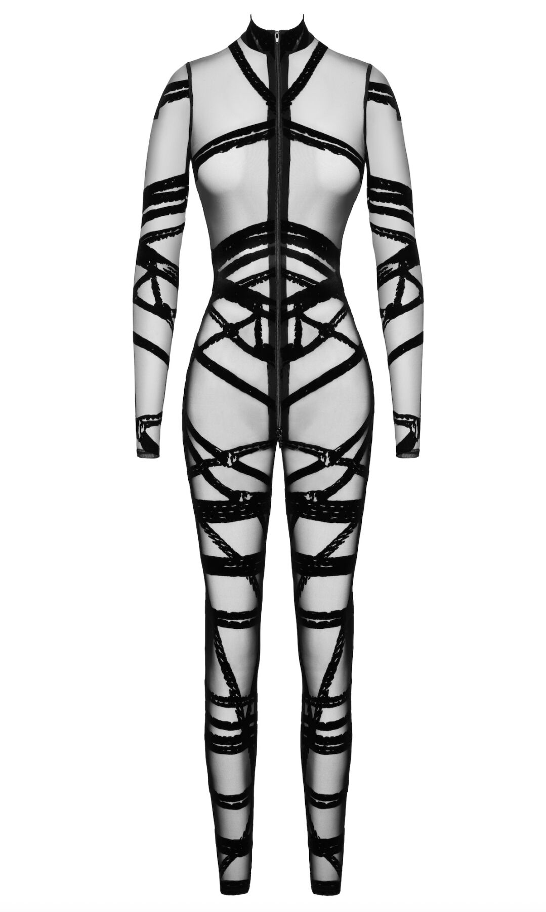 Комбінезон Noir Handmade F357 Bondesque Catsuit - превʼю 67