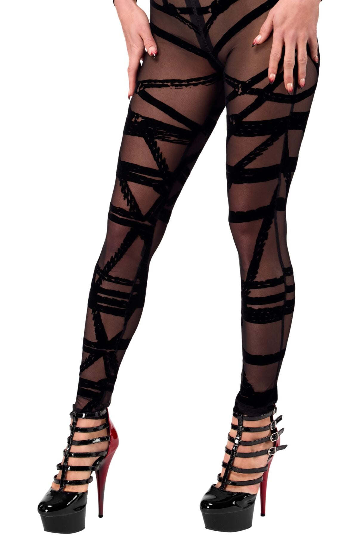 Комбінезон Noir Handmade F357 Bondesque Catsuit - превʼю 24