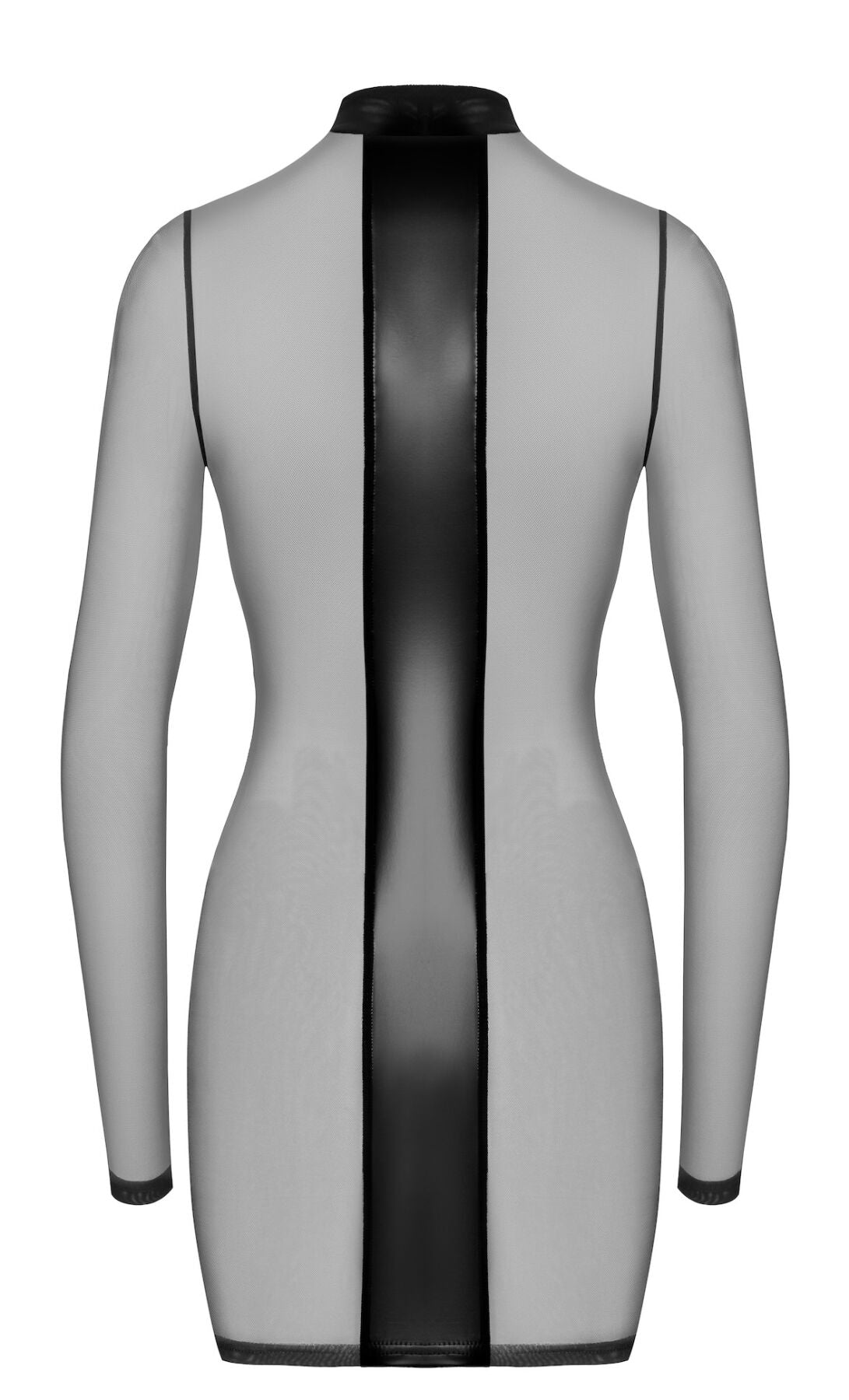 Платье Noir Handmade F369 Crossfire Mesh & Wetlook Mini dress XL - превью 14