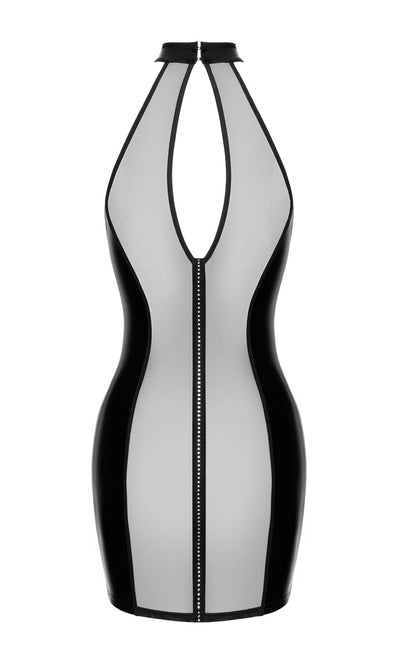 Сукня Noir Handmade F370 Luxuria Crystal Sheer Mini Dress - фото 43
