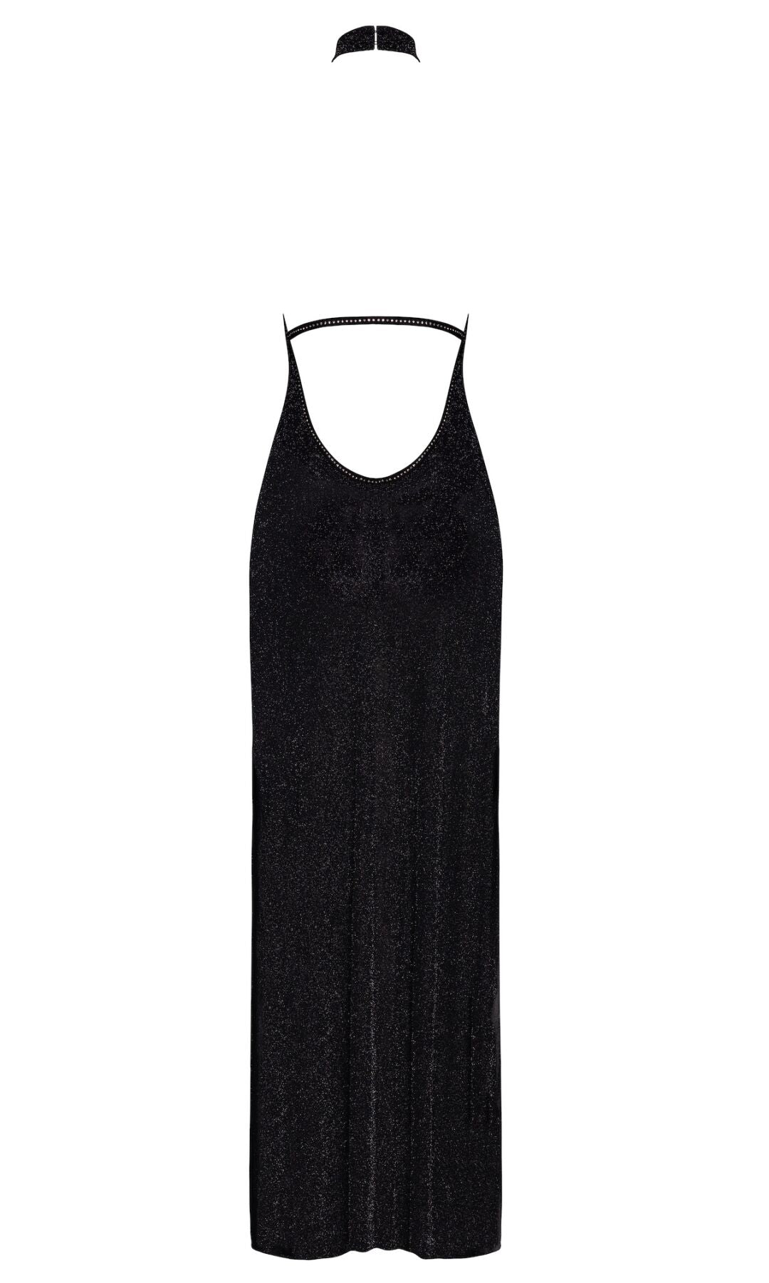Платье Noir Handmade F372 Onyx Twin-slit Long dress S - превью 25
