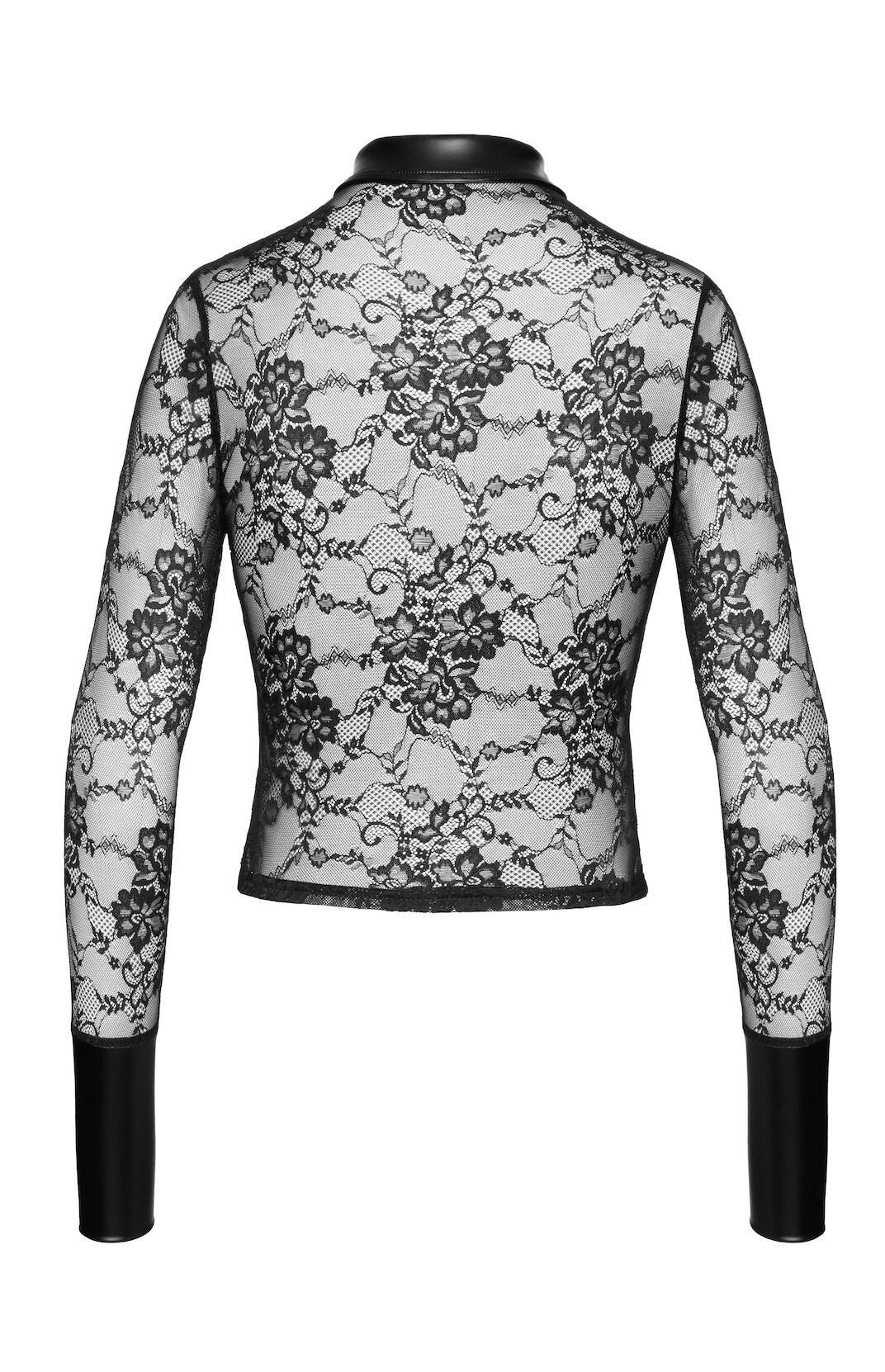 Блуза Noir Handmade F377 Noirelle Lace Button-up Shirt - превʼю 22