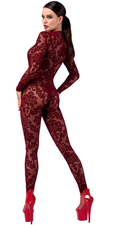 Бодистокинг Noir Handmade F382 Kink Royal Catsuit S - фото 38