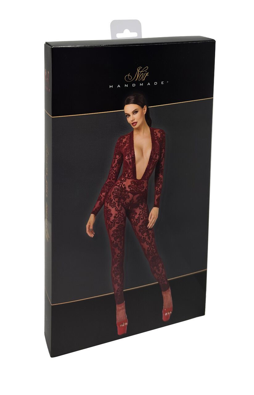 Бодистокинг Noir Handmade F382 Kink Royal Catsuit S - превью 26