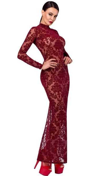 Сукня Noir Handmade F383 Kink Royal gown/long dress - фото 39
