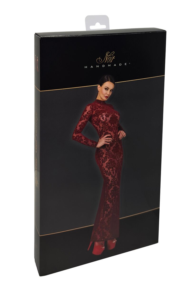 Сукня Noir Handmade F383 Kink Royal gown/long dress - превʼю 26