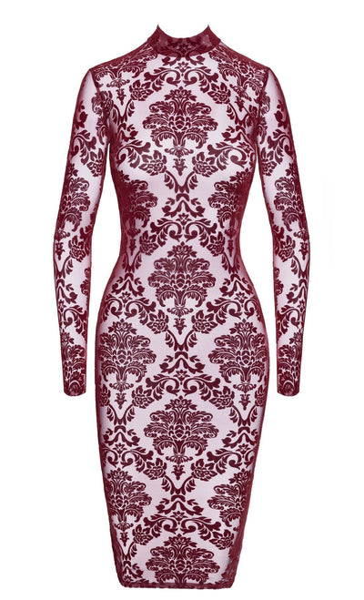 Платье Noir Handmade F384 Kink Royal midi dress S - фото 47