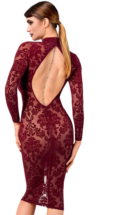 Платье Noir Handmade F384 Kink Royal midi dress S - фото 42