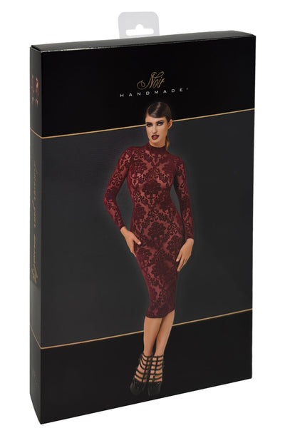Платье Noir Handmade F384 Kink Royal midi dress S - фото 39