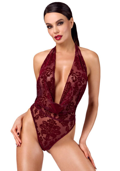 Боді Noir Handmade F386 Kink Royal cascade bodysuit - фото 41