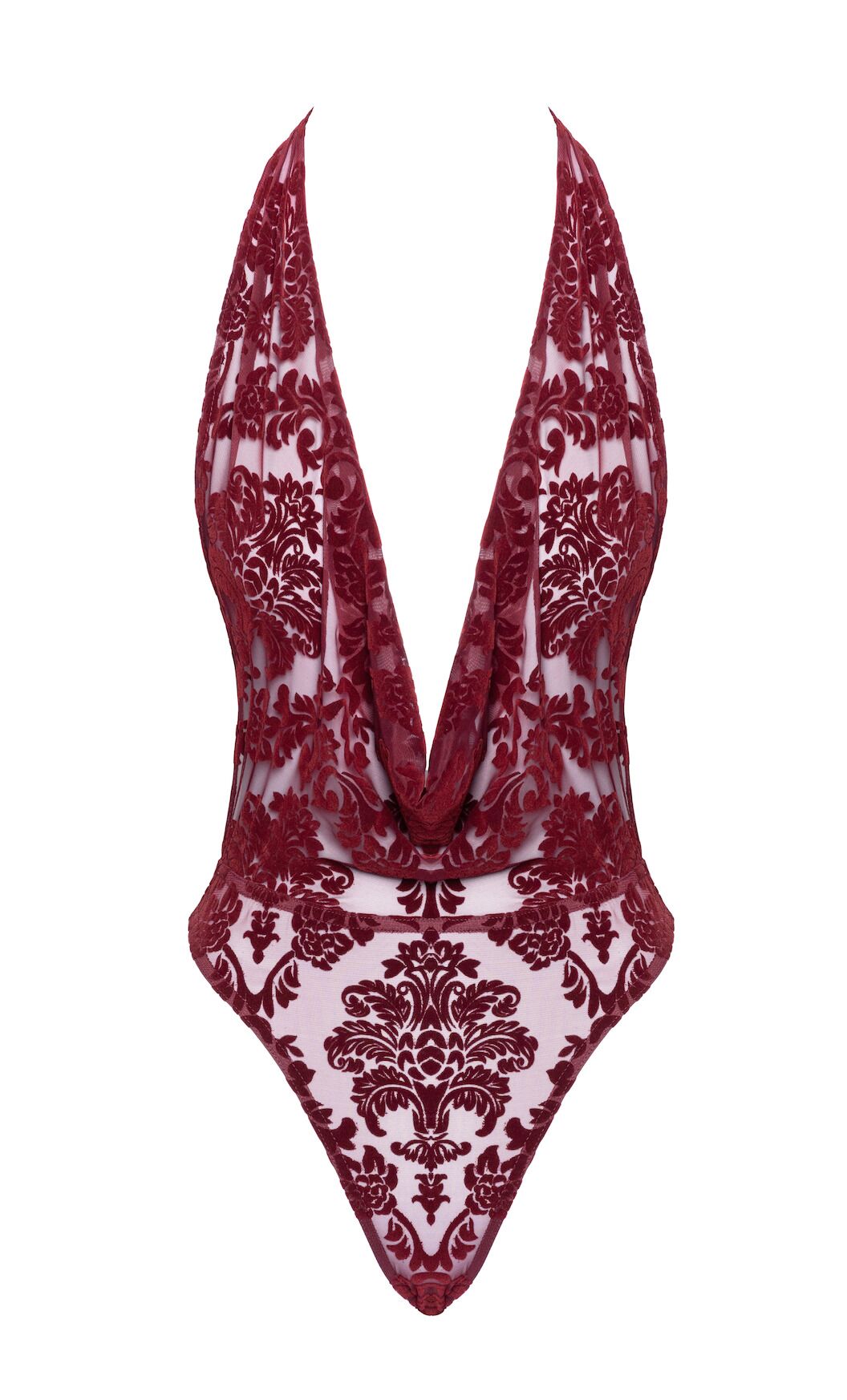 Боді Noir Handmade F386 Kink Royal cascade bodysuit - превʼю 27