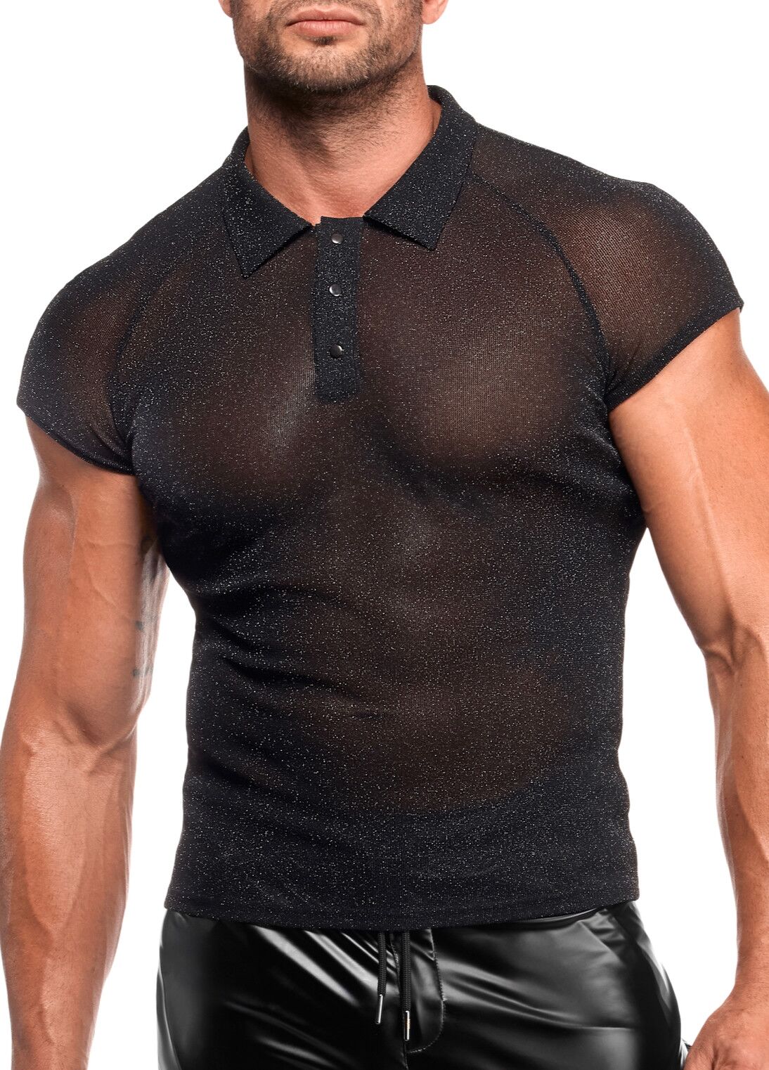 Чоловіче поло Noir Handmade H082 veil polo - превʼю 31